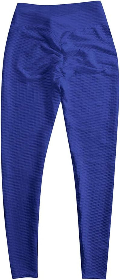 Women Scrunch Butt Lifting Workout Leggings Textured High Waist anti Cellulite Yoga Pants
