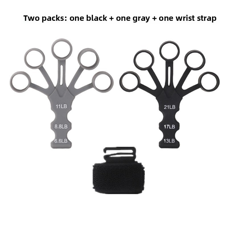 Silicone Five-Finger Grip Strengthener Basketball Training Aid
