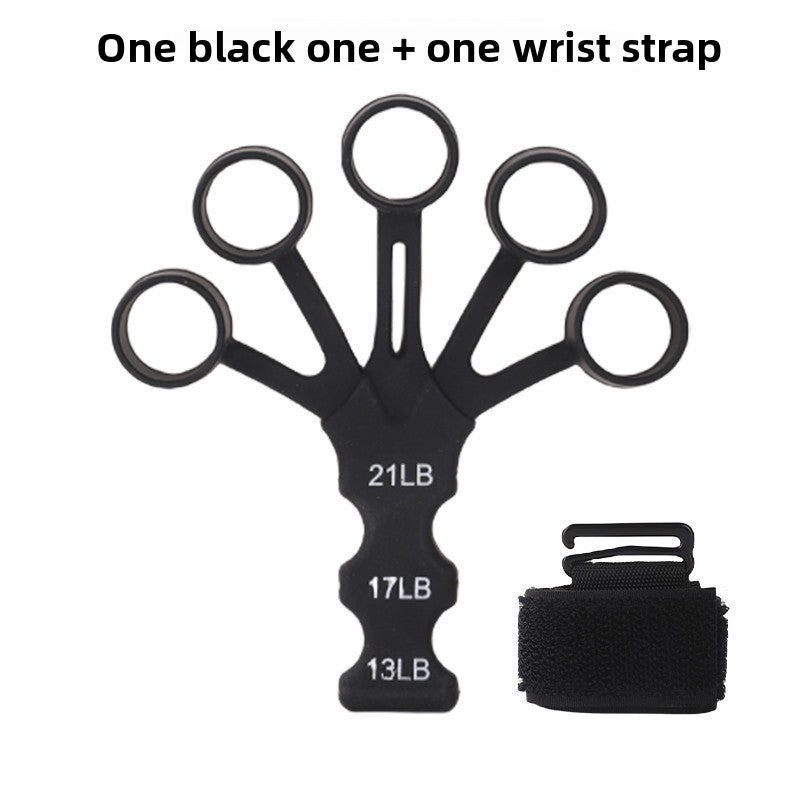 Silicone Five-Finger Grip Strengthener Basketball Training Aid