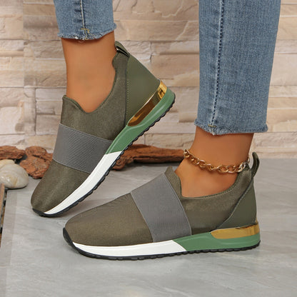 Mesh-woven sporty casual women's shoes