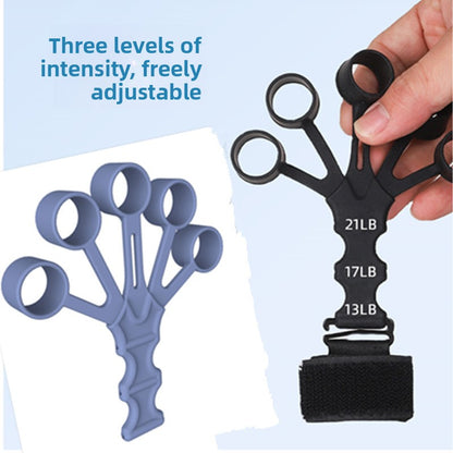 Silicone Five-Finger Grip Strengthener Basketball Training Aid