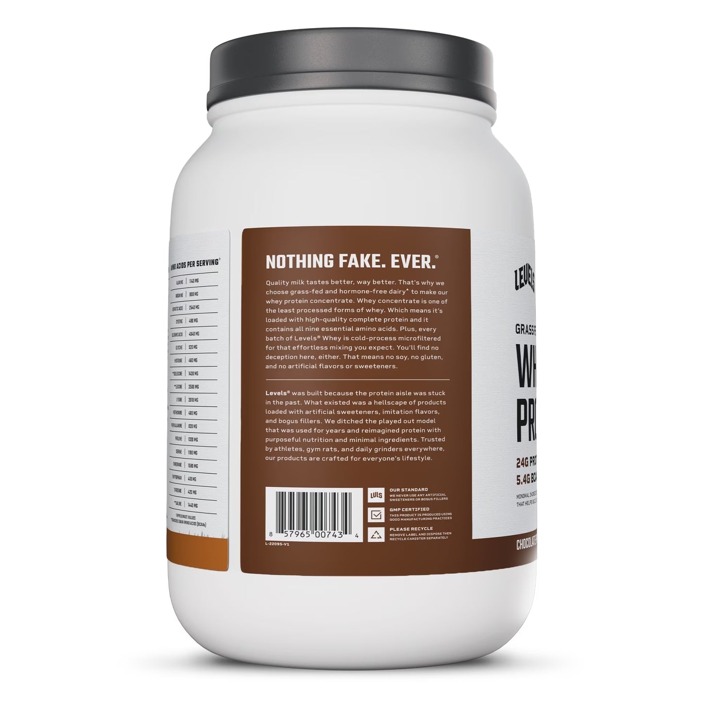 Grass Fed Whey Protein Powder, No Artificials, 24G of Protein, Chocolate Peanut Butter, 2LB