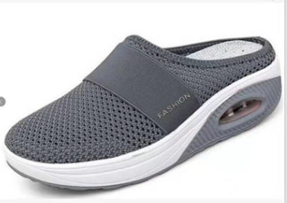 Womens Mesh Slip On Slippers