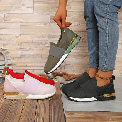 Mesh-woven sporty casual women's shoes