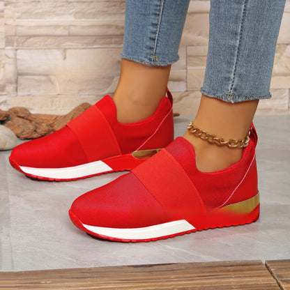 Mesh-woven sporty casual women's shoes