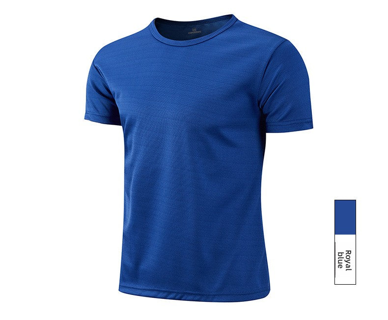 Quick Dry Round Neck Short Sleeve T-Shirt