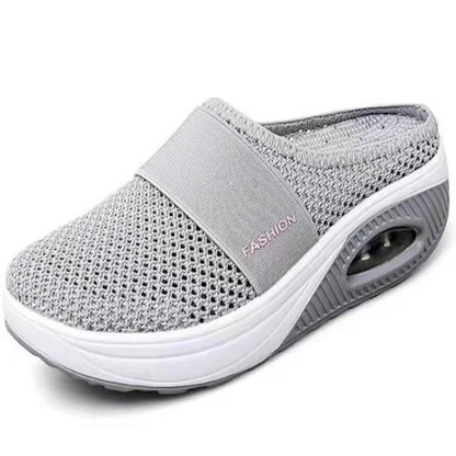Womens Mesh Slip On Slippers