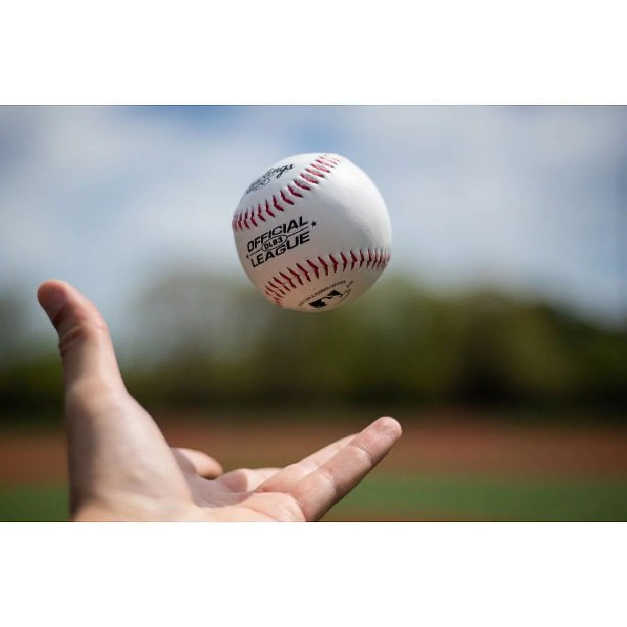 (6 Pack)  | Official League OLB3 Recreational Use Baseball | 8U | 1 Count