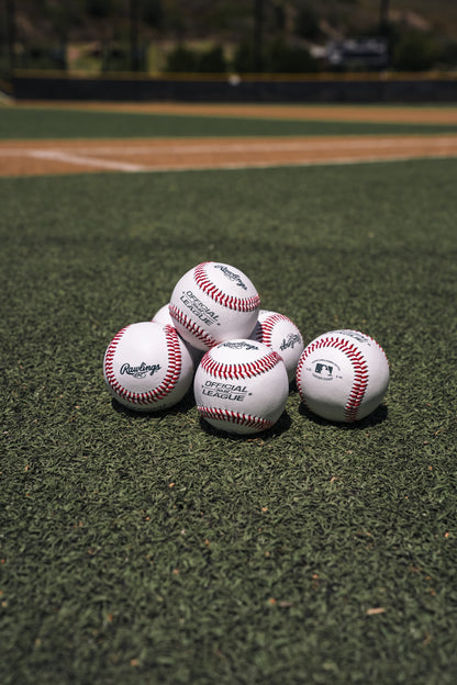 (6 Pack)  | Official League OLB3 Recreational Use Baseball | 8U | 1 Count